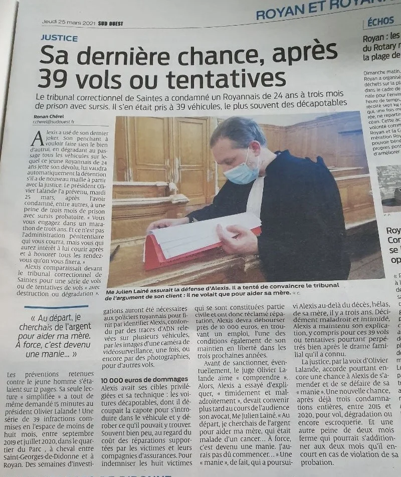 Article de presse